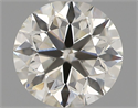 Natural Diamond 0.40 Carats, Round with Excellent Cut, H Color, VS2 Clarity and Certified by IGI