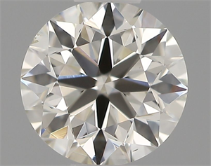 Picture of Natural Diamond 0.40 Carats, Round with Excellent Cut, H Color, VS2 Clarity and Certified by IGI