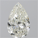 Natural Diamond 2.37 Carats, Pear with  Cut, I Color, VVS1 Clarity and Certified by IGI