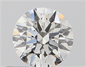 Natural Diamond 0.40 Carats, Round with Excellent Cut, G Color, VS2 Clarity and Certified by GIA