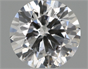 Natural Diamond 0.40 Carats, Round with Very Good Cut, E Color, SI2 Clarity and Certified by IGI