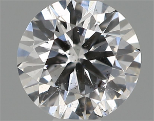 Picture of Natural Diamond 0.40 Carats, Round with Very Good Cut, E Color, SI2 Clarity and Certified by IGI