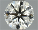 Natural Diamond 0.40 Carats, Round with Very Good Cut, K Color, VS1 Clarity and Certified by GIA