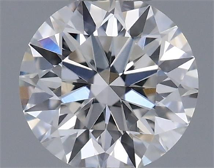 Picture of Natural Diamond 0.40 Carats, Round with Excellent Cut, I Color, SI2 Clarity and Certified by GIA