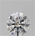 Natural Diamond 1.50 Carats, Round with Excellent Cut, E Color, VS2 Clarity and Certified by GIA