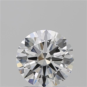 Picture of Natural Diamond 1.50 Carats, Round with Excellent Cut, E Color, VS2 Clarity and Certified by GIA