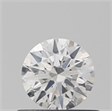 Natural Diamond 0.40 Carats, Round with Excellent Cut, F Color, SI2 Clarity and Certified by GIA