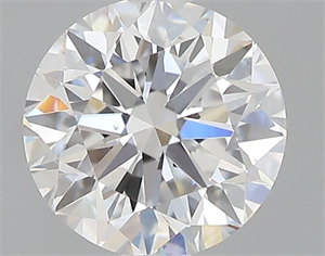 Picture of Natural Diamond 0.40 Carats, Round with Very Good Cut, E Color, VS2 Clarity and Certified by GIA