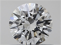 Natural Diamond 0.45 Carats, Round with Excellent Cut, I Color, VVS2 Clarity and Certified by GIA