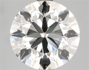 Picture of Natural Diamond 3.01 Carats, Round with Excellent Cut, J Color, VVS2 Clarity and Certified by IGI