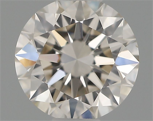 Picture of Natural Diamond 0.44 Carats, Round with Excellent Cut, J Color, VS1 Clarity and Certified by IGI