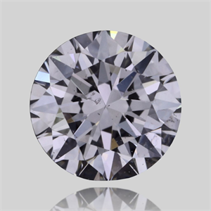 Picture of Natural Diamond 0.40 Carats, Round with Very Good Cut, F Color, SI2 Clarity and Certified by GIA