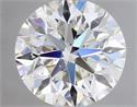 Natural Diamond 0.40 Carats, Round with Very Good Cut, J Color, SI1 Clarity and Certified by GIA