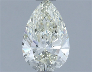 Picture of Natural Diamond 1.01 Carats, Pear with  Cut, J Color, VVS1 Clarity and Certified by IGI