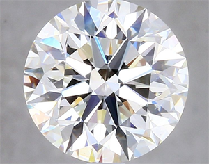 Picture of Natural Diamond 2.01 Carats, Round with Excellent Cut, H Color, VS1 Clarity and Certified by GIA