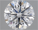 Natural Diamond 0.40 Carats, Round with Excellent Cut, E Color, SI1 Clarity and Certified by GIA