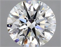 Natural Diamond 0.40 Carats, Round with Excellent Cut, I Color, VVS1 Clarity and Certified by GIA