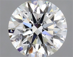 Picture of Natural Diamond 0.40 Carats, Round with Excellent Cut, I Color, VVS1 Clarity and Certified by GIA