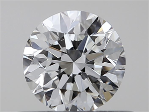 Picture of Natural Diamond 0.40 Carats, Round with Very Good Cut, G Color, VS2 Clarity and Certified by GIA