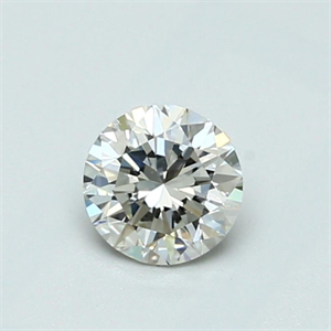 Picture of Natural Diamond 0.50 Carats, Round with Very Good Cut, J Color, VS1 Clarity and Certified by GIA