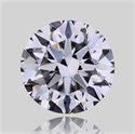 Natural Diamond 1.41 Carats, Round with Excellent Cut, F Color, VVS1 Clarity and Certified by GIA