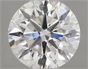 Natural Diamond 0.40 Carats, Round with Excellent Cut, F Color, VS2 Clarity and Certified by GIA