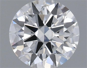 Picture of Natural Diamond 0.40 Carats, Round with Excellent Cut, H Color, SI1 Clarity and Certified by GIA