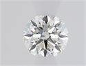 Natural Diamond 0.40 Carats, Round with Excellent Cut, J Color, VVS2 Clarity and Certified by GIA