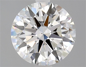 Picture of Natural Diamond 2.01 Carats, Round with Excellent Cut, G Color, VS2 Clarity and Certified by GIA