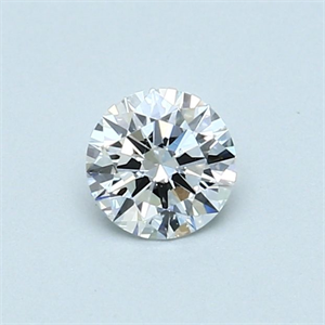 Picture of Natural Diamond 0.41 Carats, Round with Excellent Cut, D Color, SI1 Clarity and Certified by GIA