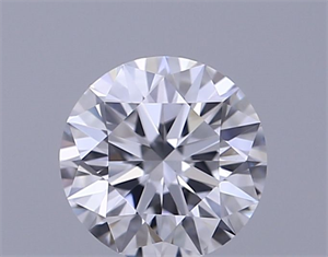 Picture of Natural Diamond 0.40 Carats, Round with Excellent Cut, D Color, VS1 Clarity and Certified by GIA