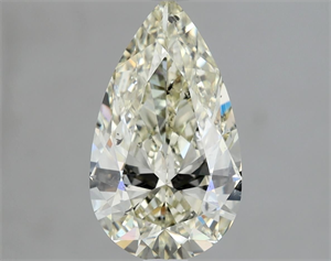 Picture of Natural Diamond 1.50 Carats, Pear with  Cut, K Color, SI1 Clarity and Certified by IGI