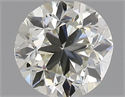 Natural Diamond 0.50 Carats, Round with Good Cut, K Color, VS1 Clarity and Certified by GIA