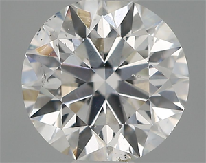 Picture of Natural Diamond 0.50 Carats, Round with Excellent Cut, F Color, SI1 Clarity and Certified by IGI