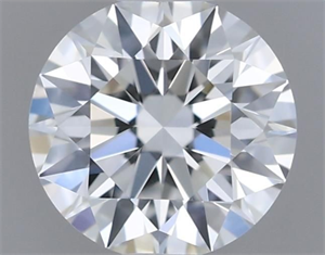 Picture of Natural Diamond 0.40 Carats, Round with Excellent Cut, G Color, SI2 Clarity and Certified by GIA