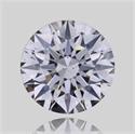 Natural Diamond 0.44 Carats, Round with Excellent Cut, J Color, SI1 Clarity and Certified by GIA