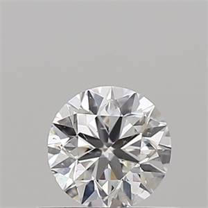 Picture of Natural Diamond 0.50 Carats, Round with Very Good Cut, F Color, SI2 Clarity and Certified by GIA