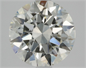 Natural Diamond 2.01 Carats, Round with Excellent Cut, J Color, VS1 Clarity and Certified by GIA