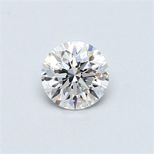 Picture of Natural Diamond 0.40 Carats, Round with Very Good Cut, E Color, SI1 Clarity and Certified by GIA