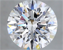 Natural Diamond 1.67 Carats, Round with Excellent Cut, E Color, VVS2 Clarity and Certified by GIA