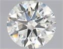 Natural Diamond 2.10 Carats, Round with Excellent Cut, J Color, VVS1 Clarity and Certified by GIA