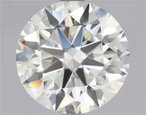 Picture of Natural Diamond 2.10 Carats, Round with Excellent Cut, J Color, VVS1 Clarity and Certified by GIA