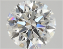 Natural Diamond 1.70 Carats, Round with Excellent Cut, G Color, VS2 Clarity and Certified by GIA