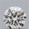 Natural Diamond 0.40 Carats, Round with Excellent Cut, I Color, VS1 Clarity and Certified by IGI