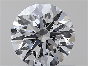 Picture of Natural Diamond 0.40 Carats, Round with Excellent Cut, D Color, VS1 Clarity and Certified by GIA