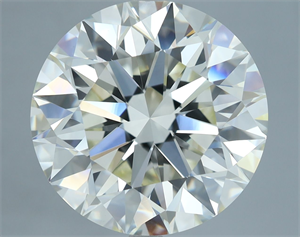 Picture of Natural Diamond 9.75 Carats, Round with Excellent Cut, J Color, VVS1 Clarity and Certified by IGI