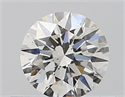 Natural Diamond 0.40 Carats, Round with Excellent Cut, G Color, SI1 Clarity and Certified by GIA