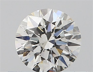 Picture of Natural Diamond 0.40 Carats, Round with Excellent Cut, G Color, SI1 Clarity and Certified by GIA