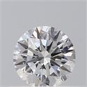 Natural Diamond 0.40 Carats, Round with Excellent Cut, E Color, SI1 Clarity and Certified by GIA