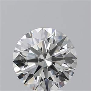 Picture of Natural Diamond 2.01 Carats, Round with Excellent Cut, H Color, VS1 Clarity and Certified by GIA